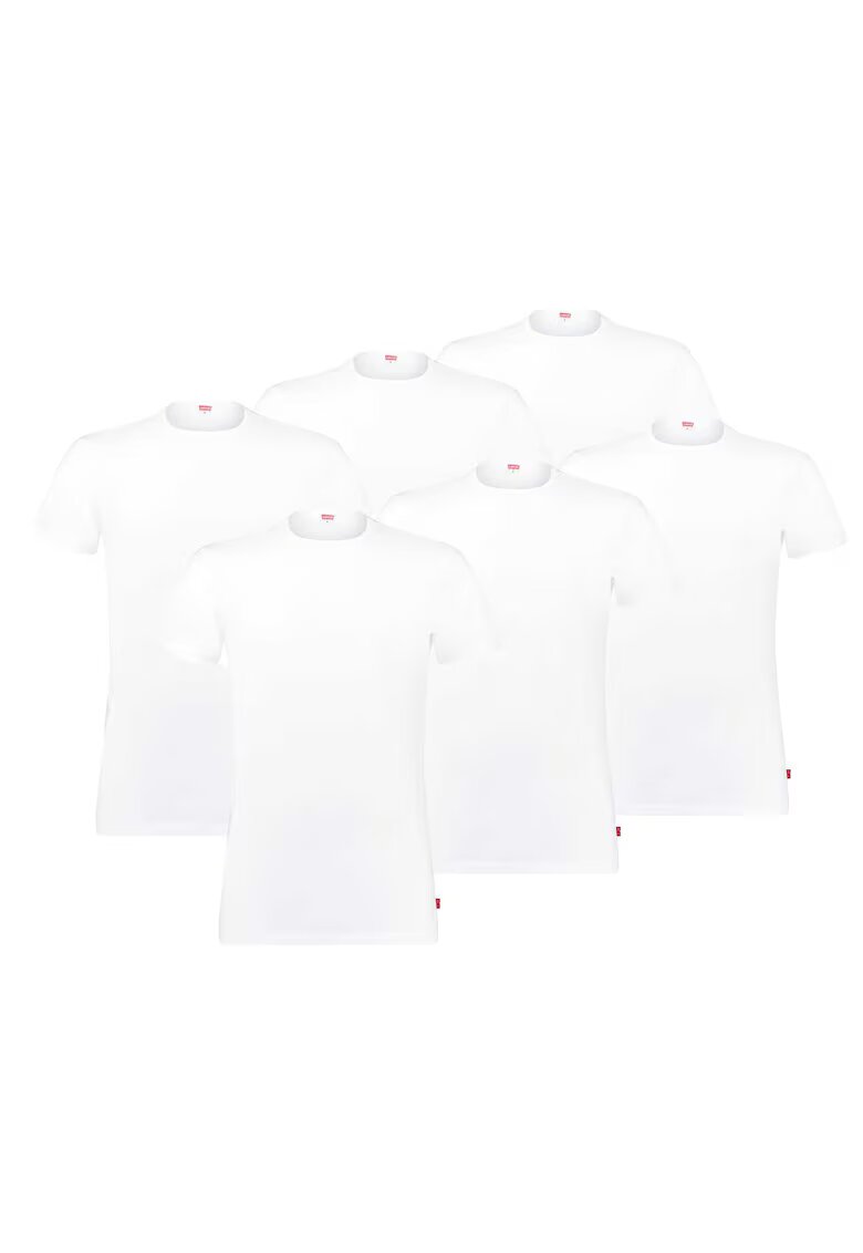 Levi's Тениска 167925 с овално деколте - 6 броя
