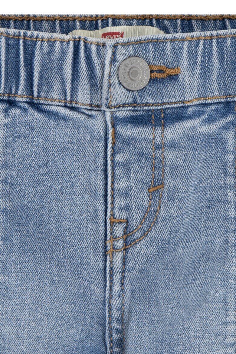 Levi's Тениска с памук и къс панталон Прашно синьо/Шафраново жълто
