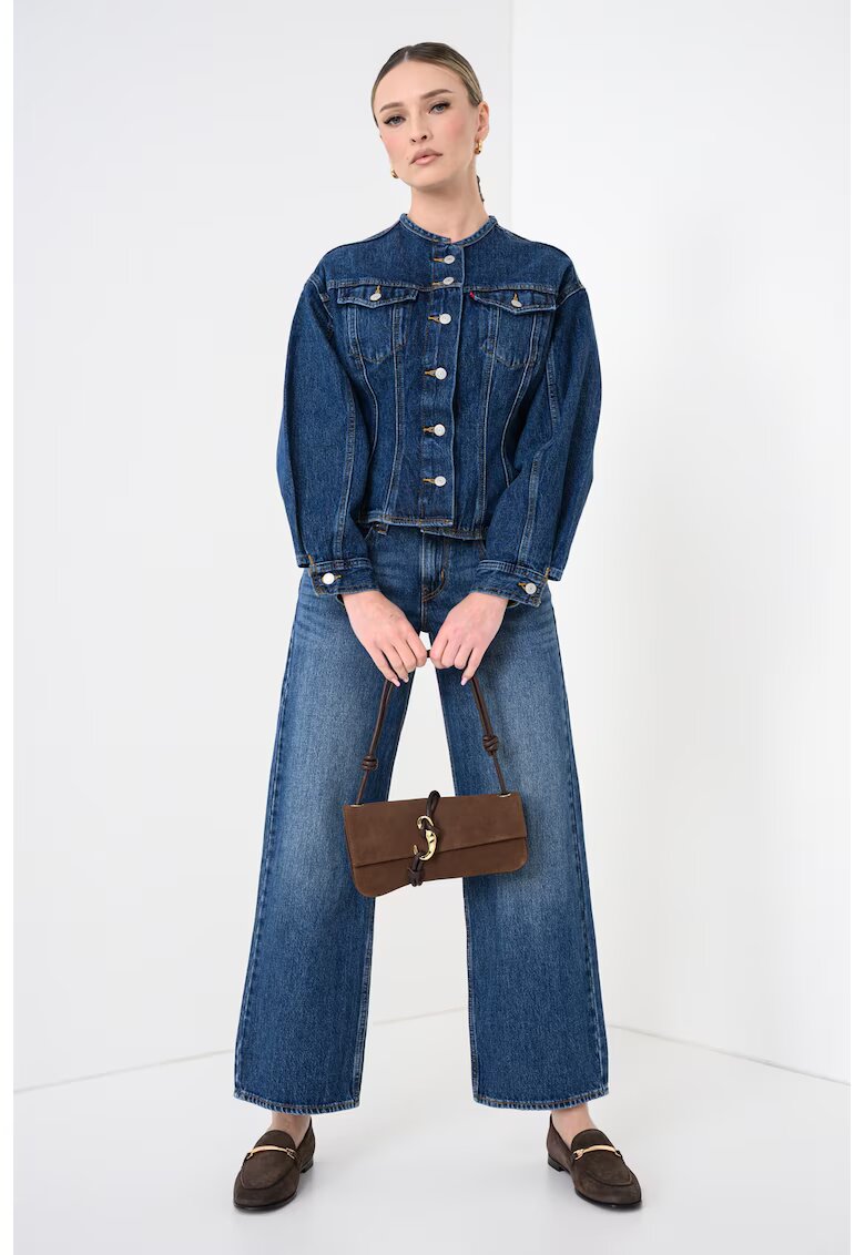 Levi's Вталено яке от деним - Тъмносин