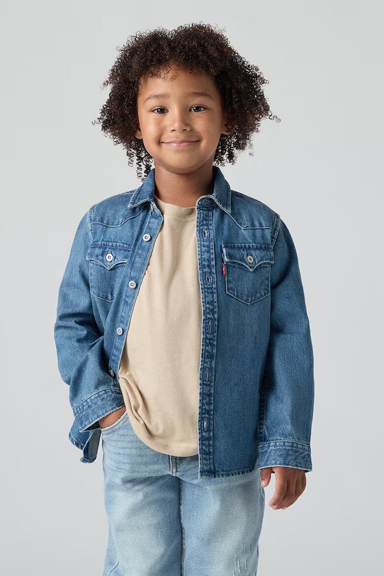 Levi's Яке New Barstow от деним Светлосин