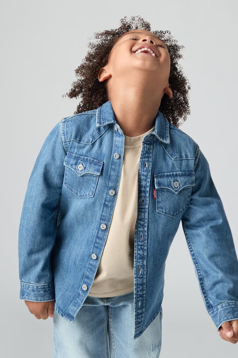 Levi's Яке New Barstow от деним Светлосин