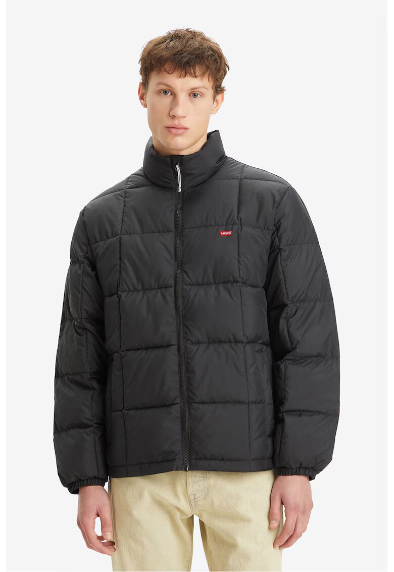 Levi's Зимно яке с регулиращ се подгъв - Избеляло черно