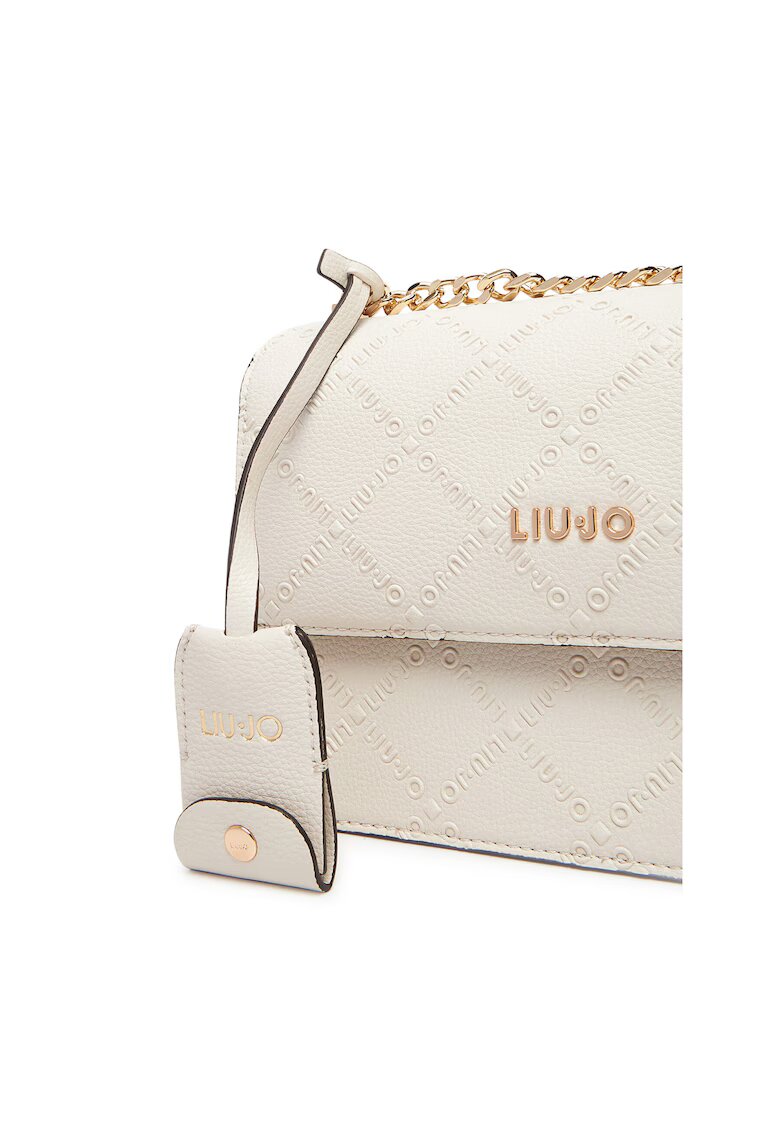Liu Jo Дамска чанта Marmo 30002 Ecs M Crossbody - екологична - черна