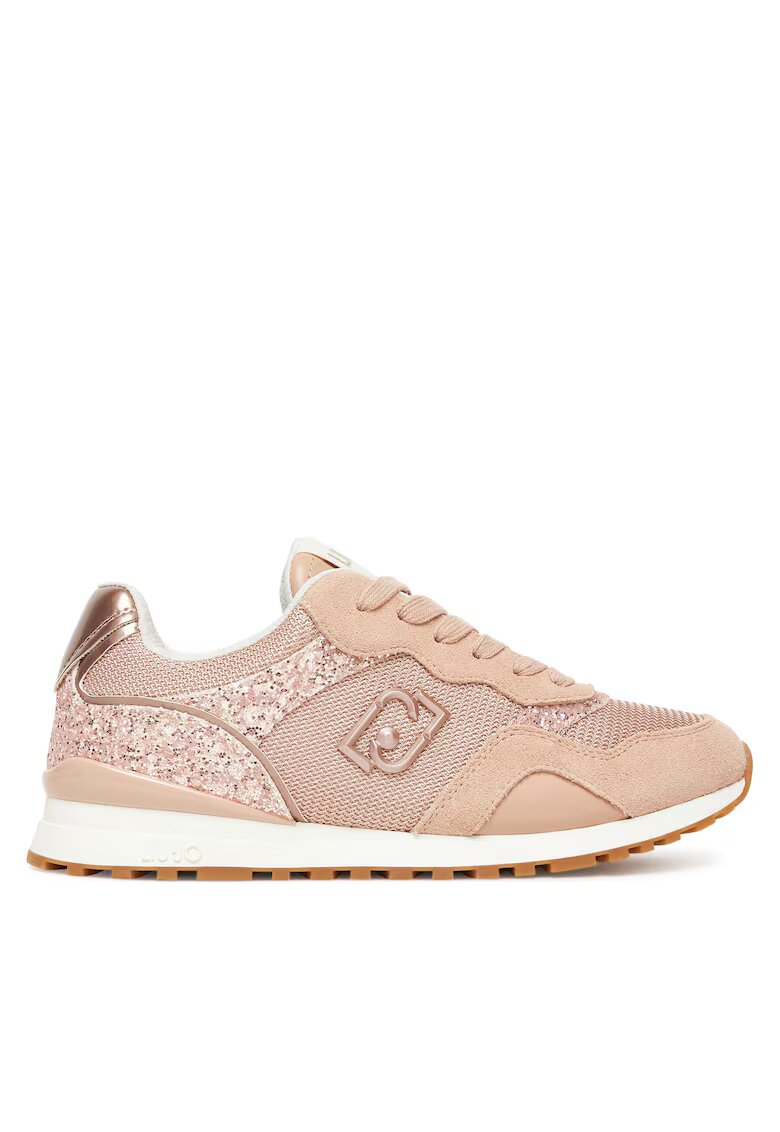 Liu Jo Маратонки Maxi Wonder Low 02 B - естествена кожа