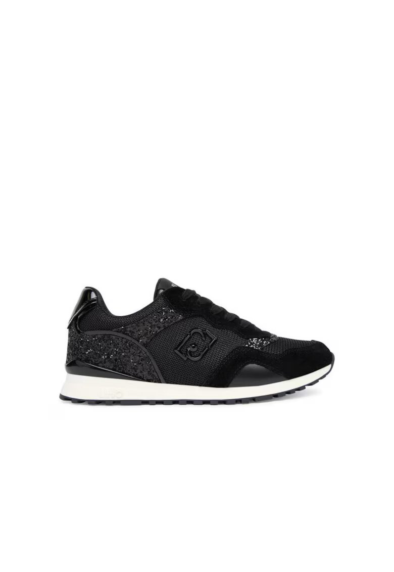 Liu Jo Маратонки Maxi Wonder Low 22222 - естествена кожа - черни