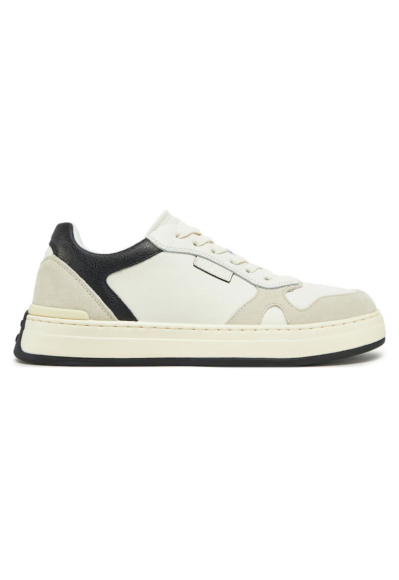 Liu Jo Мъжки кецове Off White - естествена кожа