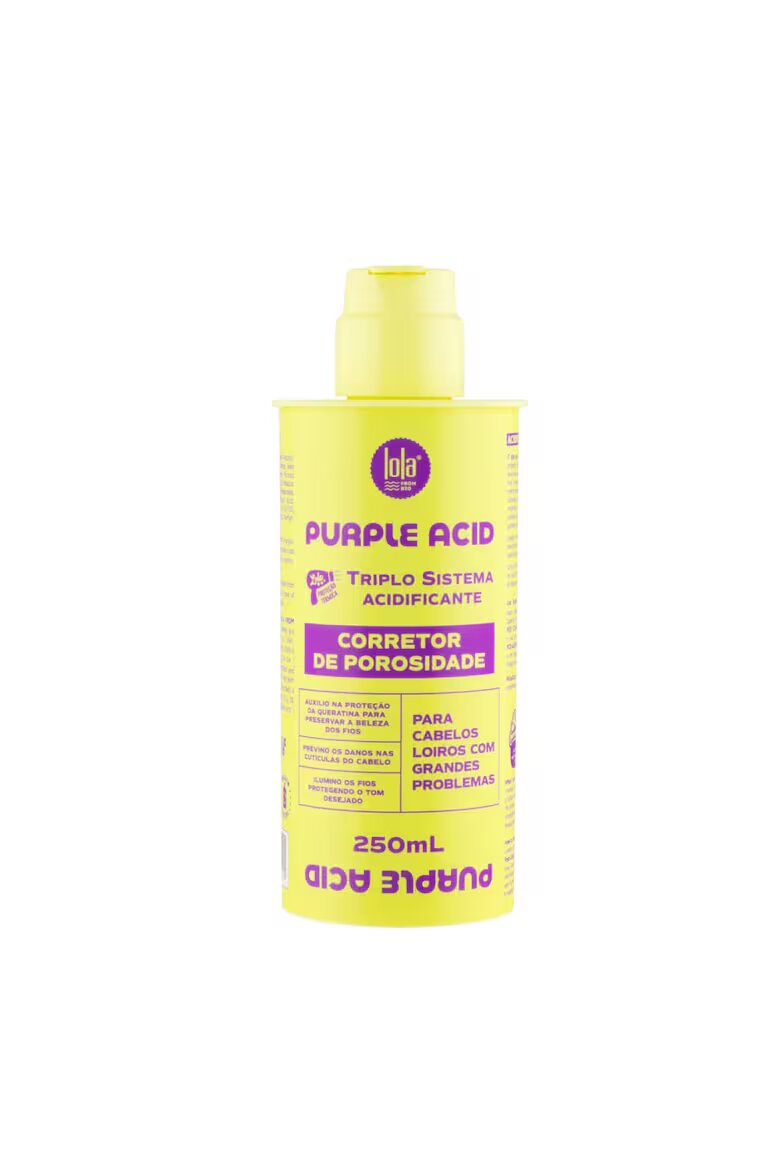Lola Cosmetics Третиране с киселинен пигмент за руса коса Purple 250 мл