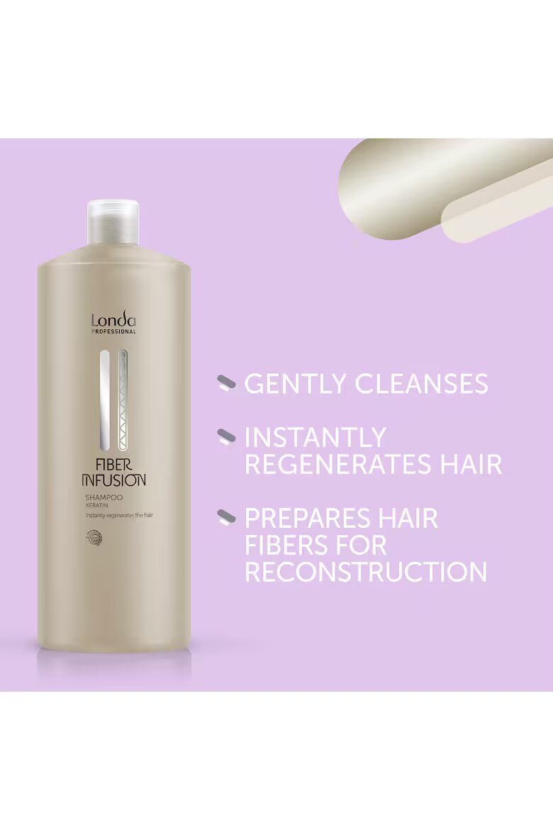 Londa Professional Fiber Infusion шампоан с кератин за регенерация на косата 1000 мл