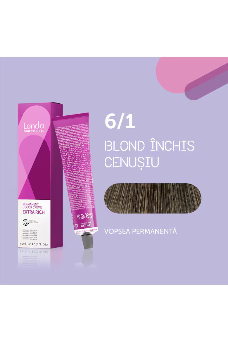 Londa Professional Перманентна боя за коса Londacolor- 6/1