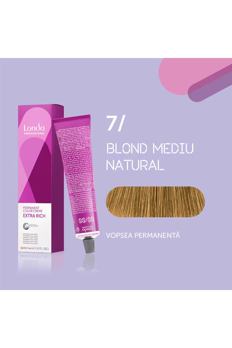 Londa Professional Перманентна боя за коса Londacolor- 7/