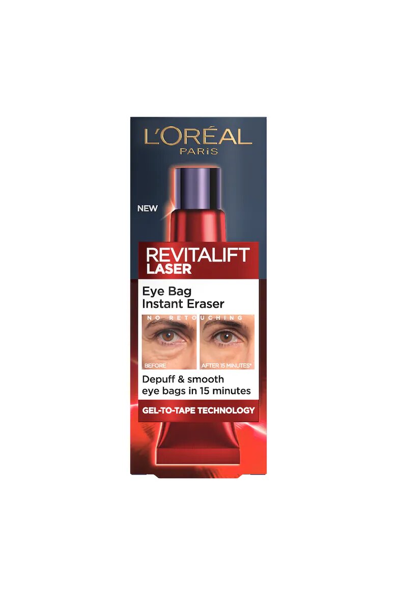 L'Oreal Paris Коригиращ крем за зоната около очите Revitalift Laser Намалява тъмните кръгове и изглажда бръчките 15 мл