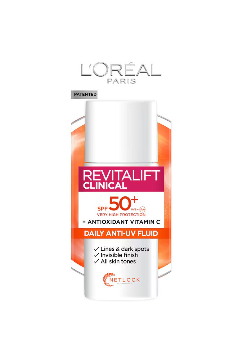 L'Oreal Paris Крем с течна текстура Revitalift Clinical SPF 50+ 50 мл