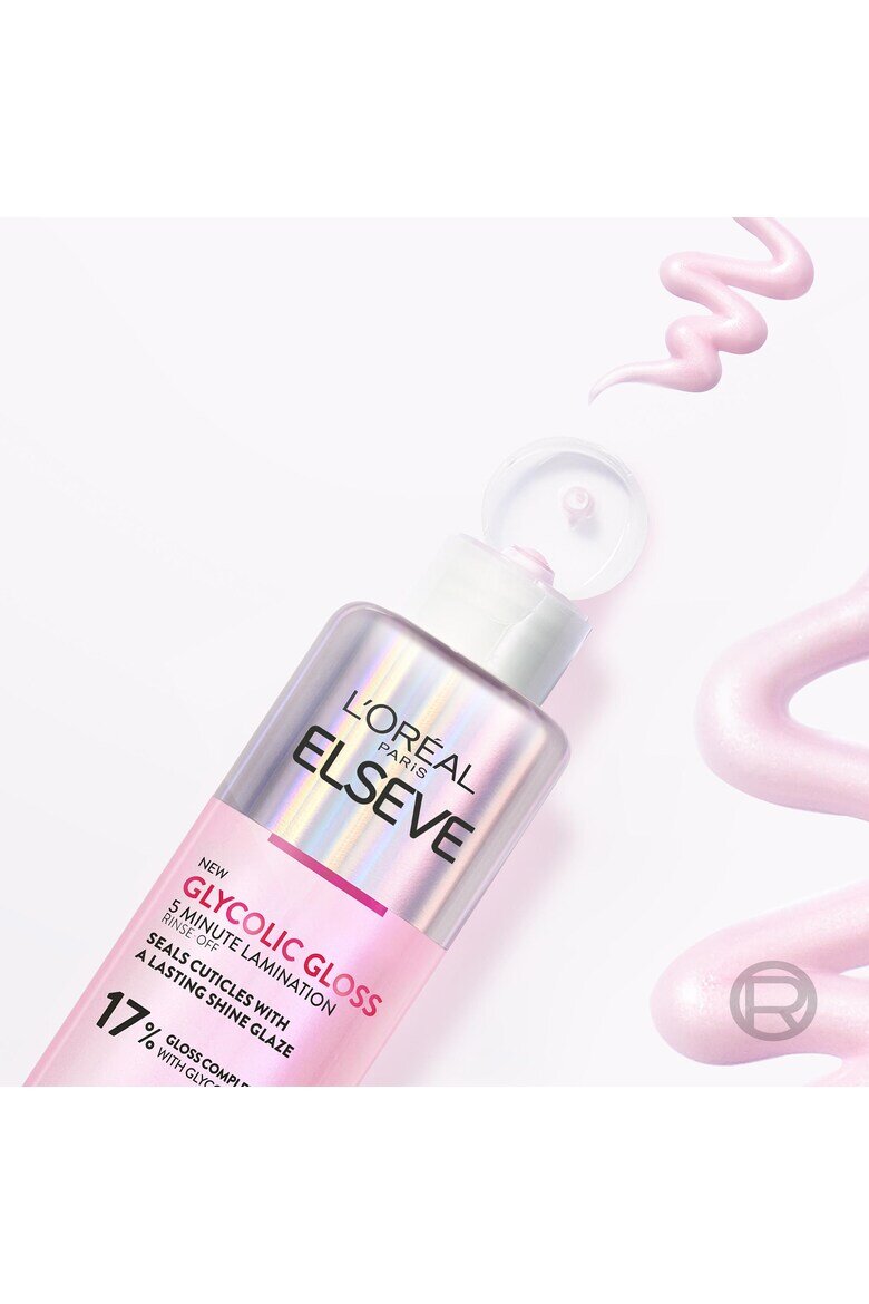 L'Oreal Paris Крем- терапия за коса Elseve Glycolic Gloss За блясък на косата 17% гликолова киселина Необходимо е изплакване 200 мл