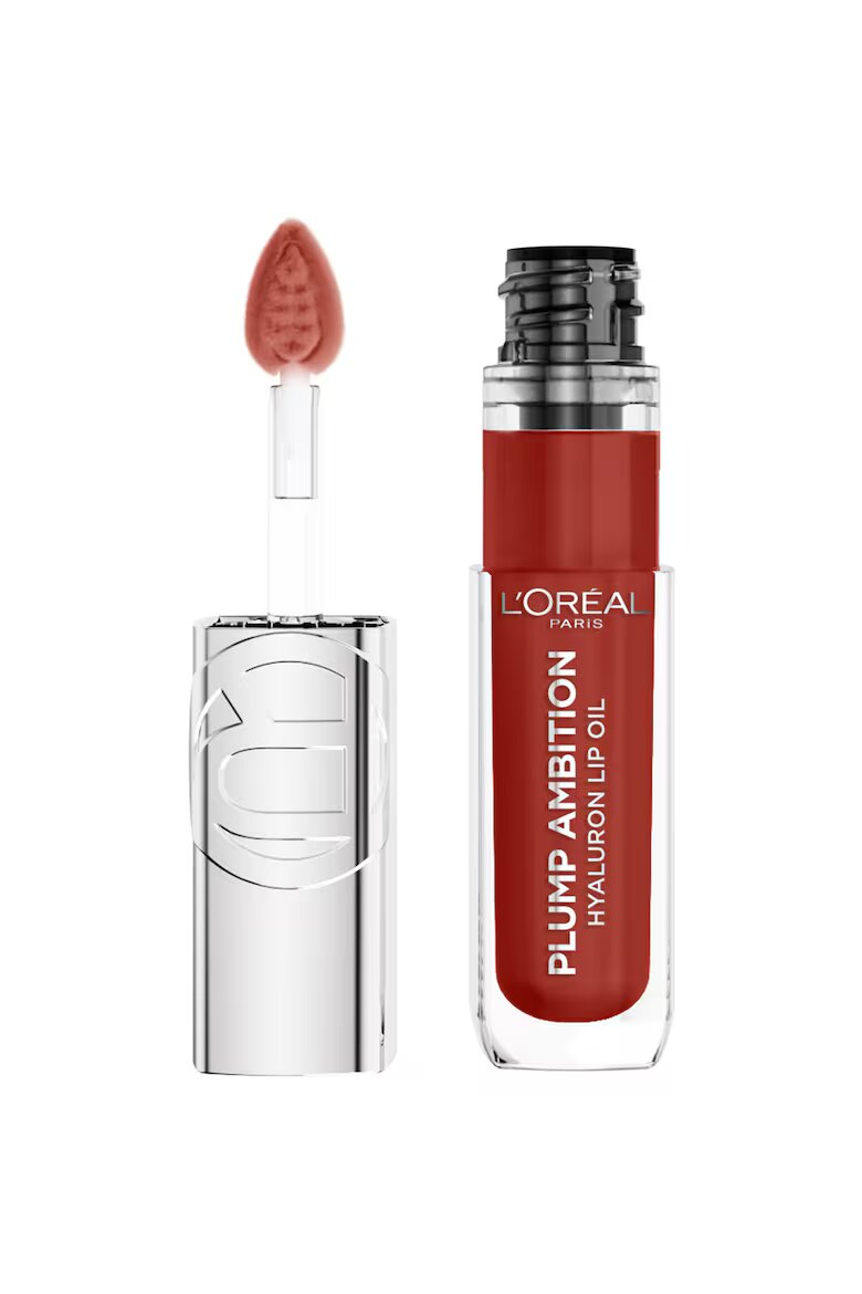 L'Oreal Paris Масло за устни Plump Ambition Hyaluron Lip Oil с обемен ефект 5 мл Wine O'Clock