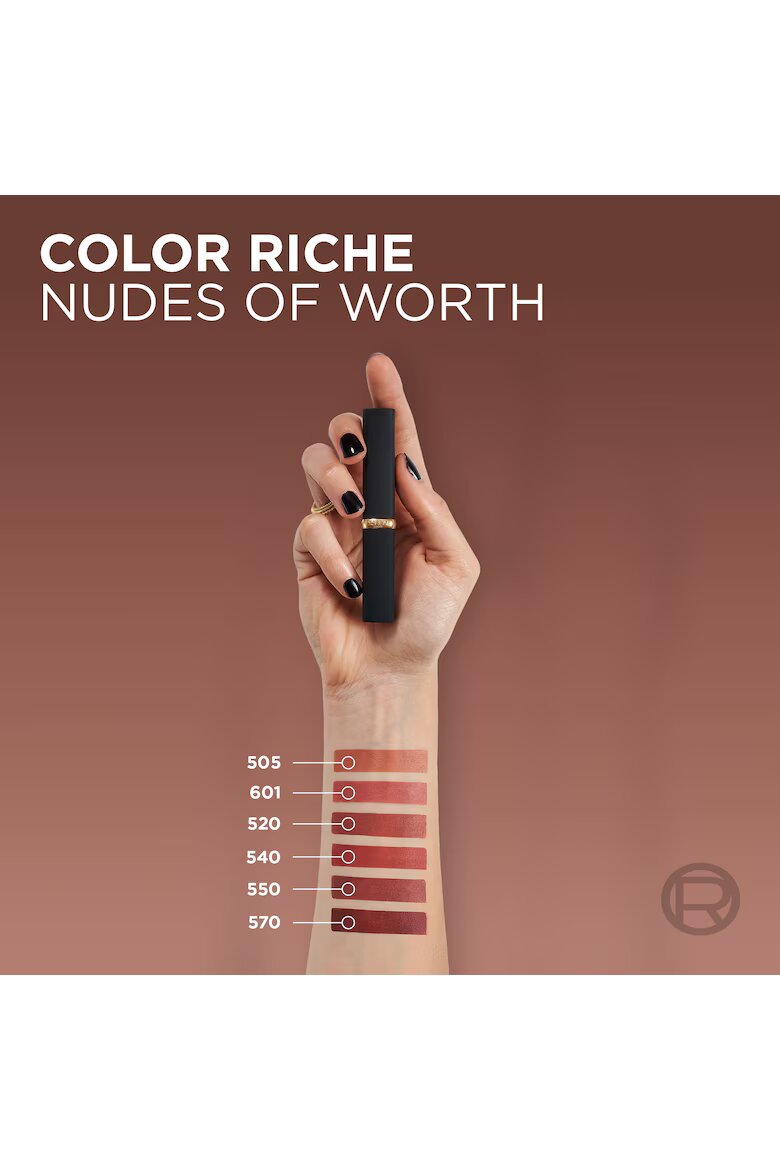 L'Oreal Paris Матово червило Color Riche Nudes of Worth 601