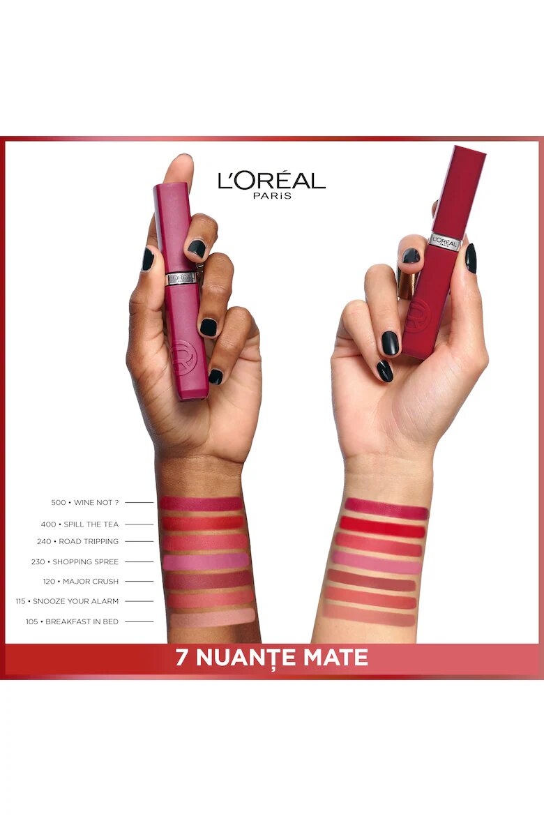 L'Oreal Paris Матово течно червило устойчиво на трансфер Infaillible Matte Resistance 5 ml