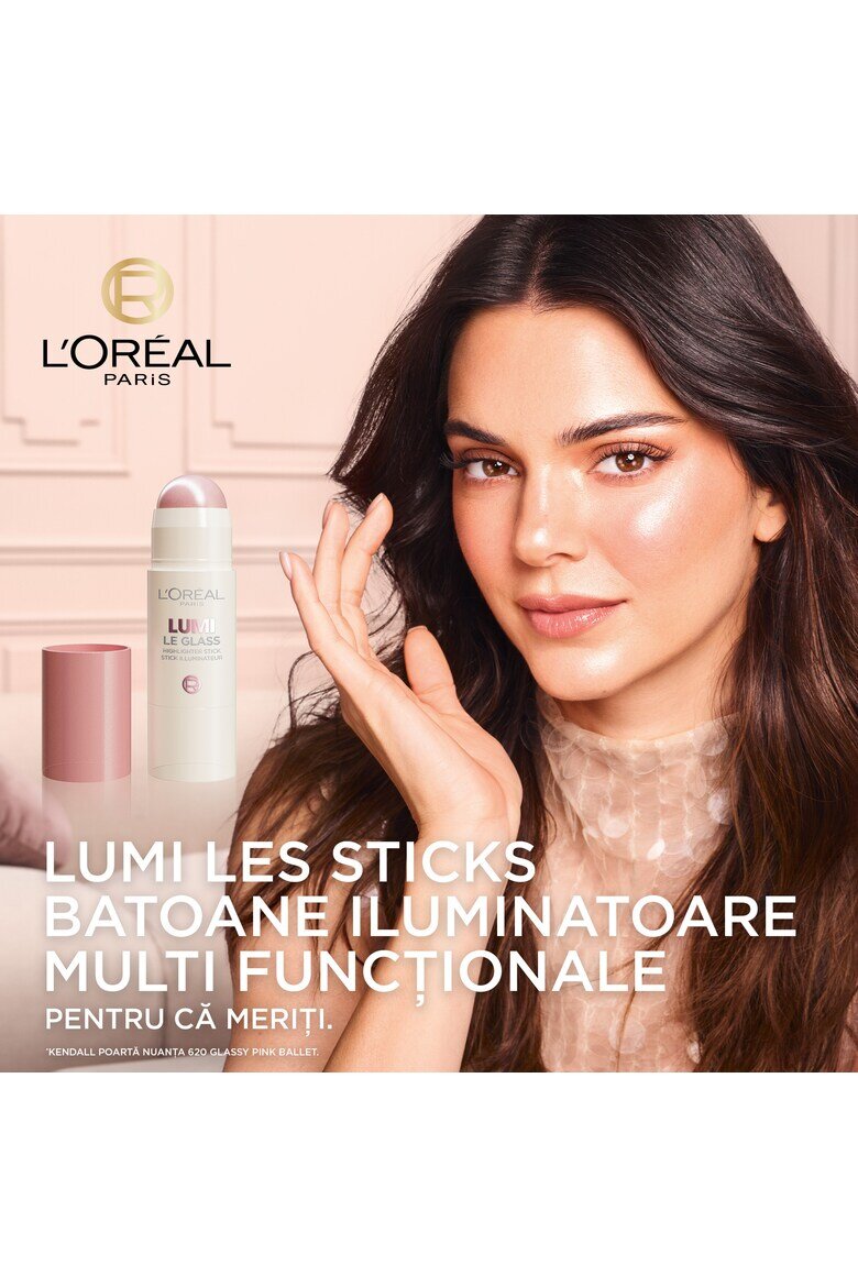 L'Oreal Paris Многофункционален хайлайтър стик Glowy Golden Couture
