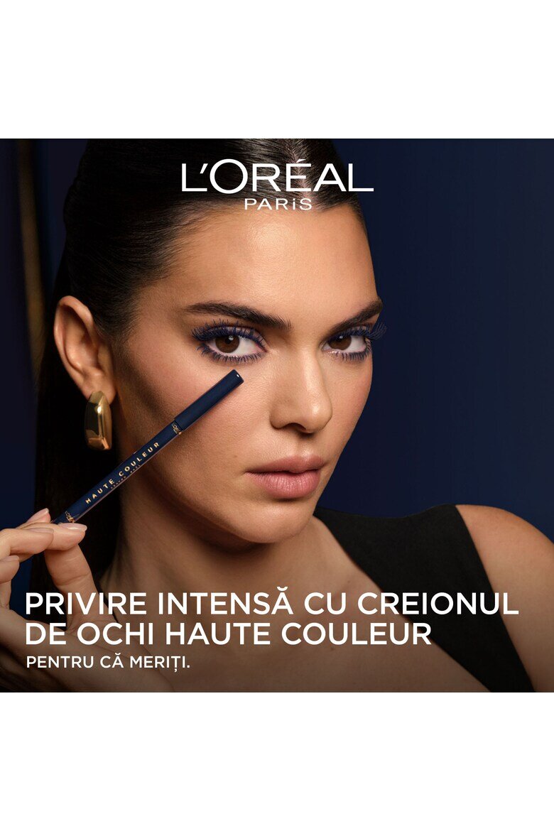 L'Oreal Paris Молив за очи тип khol Haute Couleur Кремообразна формула Лесен за нанасяне 1.2 г Bleu Suede