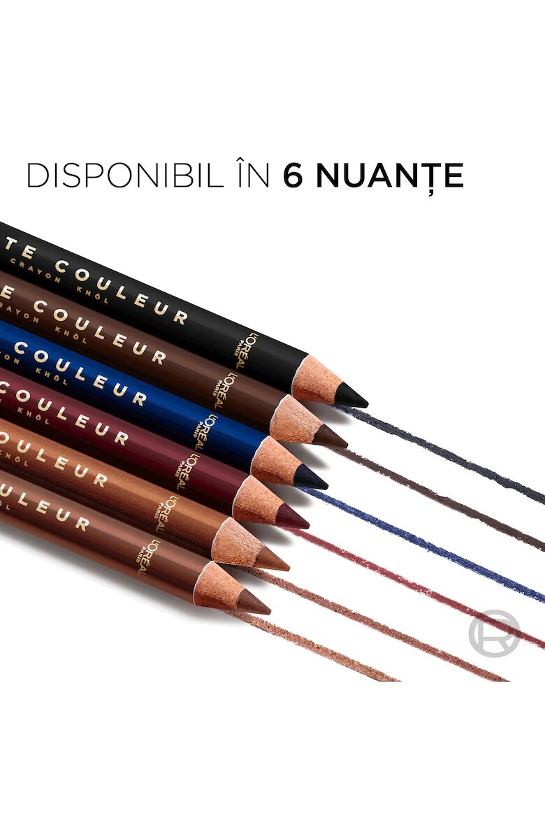 L'Oreal Paris Молив за очи тип khol Haute Couleur Кремообразна формула Лесен за нанасяне 1.2 г Bleu Suede