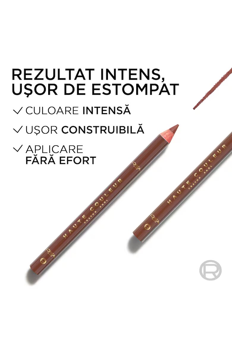 L'Oreal Paris Молив за очи тип khol Haute Couleur Кремообразна формула Лесен за нанасяне 1.2 г Bronze Chiffon