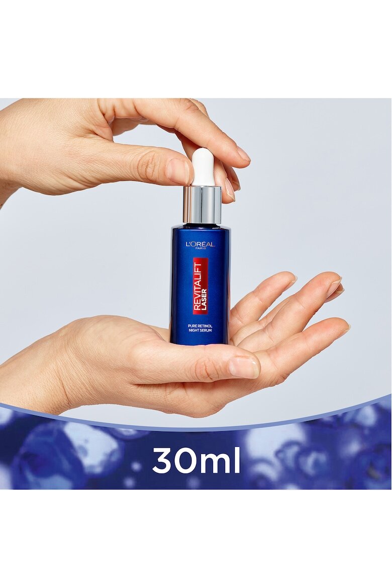 L'Oreal Paris Нощен серум против бръчки Revitalift Laser Обогатен с 02% чист ретинол 30 мл