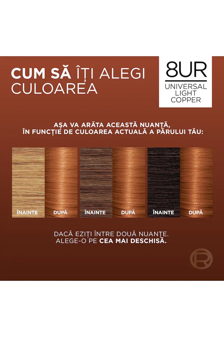 L'Oreal Paris Перманентна боя за коса без амоняк Excellence Universal Nudes Reds 192 ml Светло медна