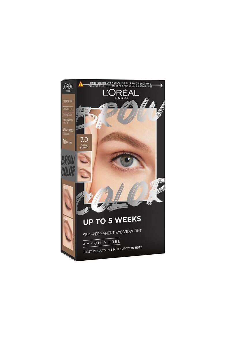 L'Oreal Paris Полуперманентен комплект за боядисване на вежди Brow Color Dark Blonde