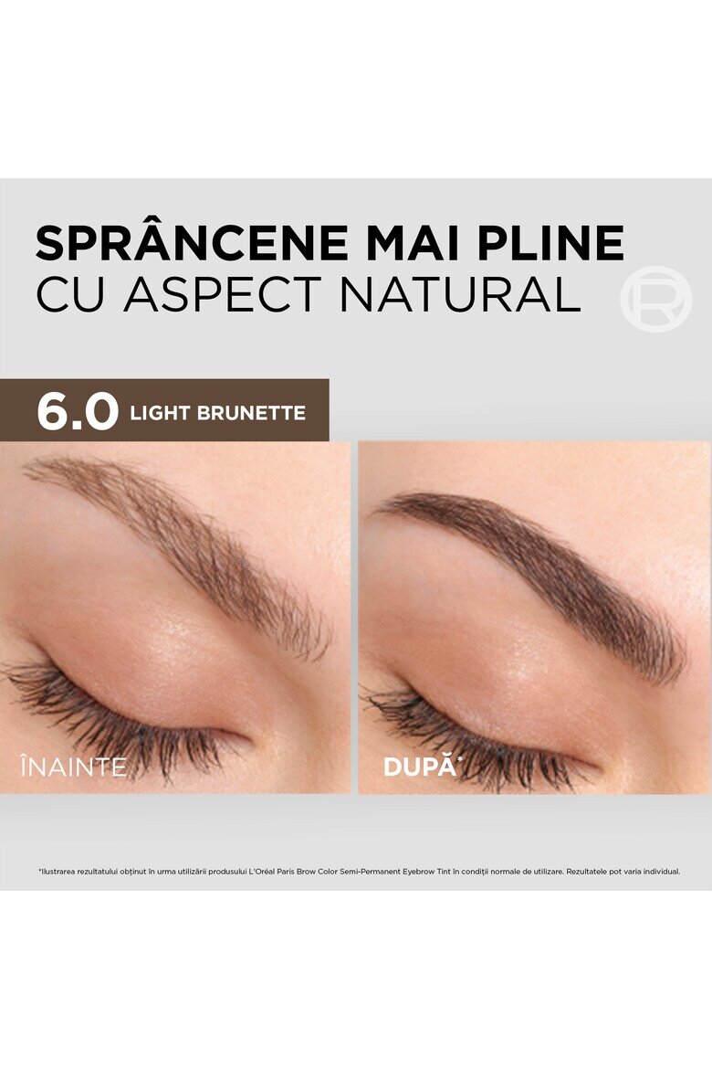 L'Oreal Paris Полуперманентен комплект за боядисване на вежди Brow Color Light Brunette