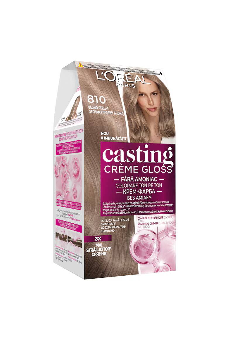 L'Oreal Paris Полутрайна боя за коса без амоняк Casting Creme Gloss1 810