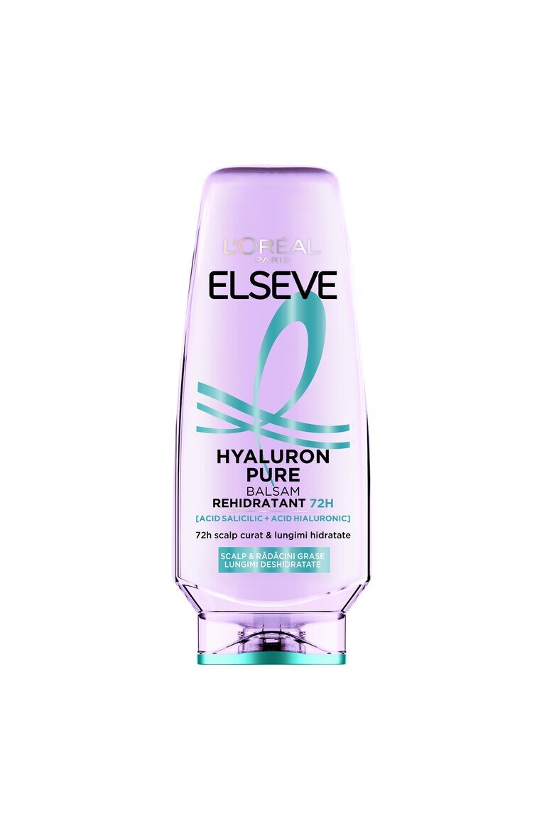 L'Oreal Paris Рехидратиращ балсам Elseve Hyaluron Pure За скалп мазни корени и дехидратирани дължини 200 мл