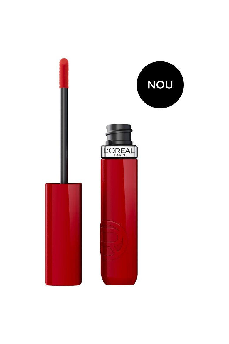 L'Oreal Paris Ruj lichid cu stralucire de lac rezistent la transfer Infaillible Laque Resistance 601 Worth It 4.3 ml Rouge Paris
