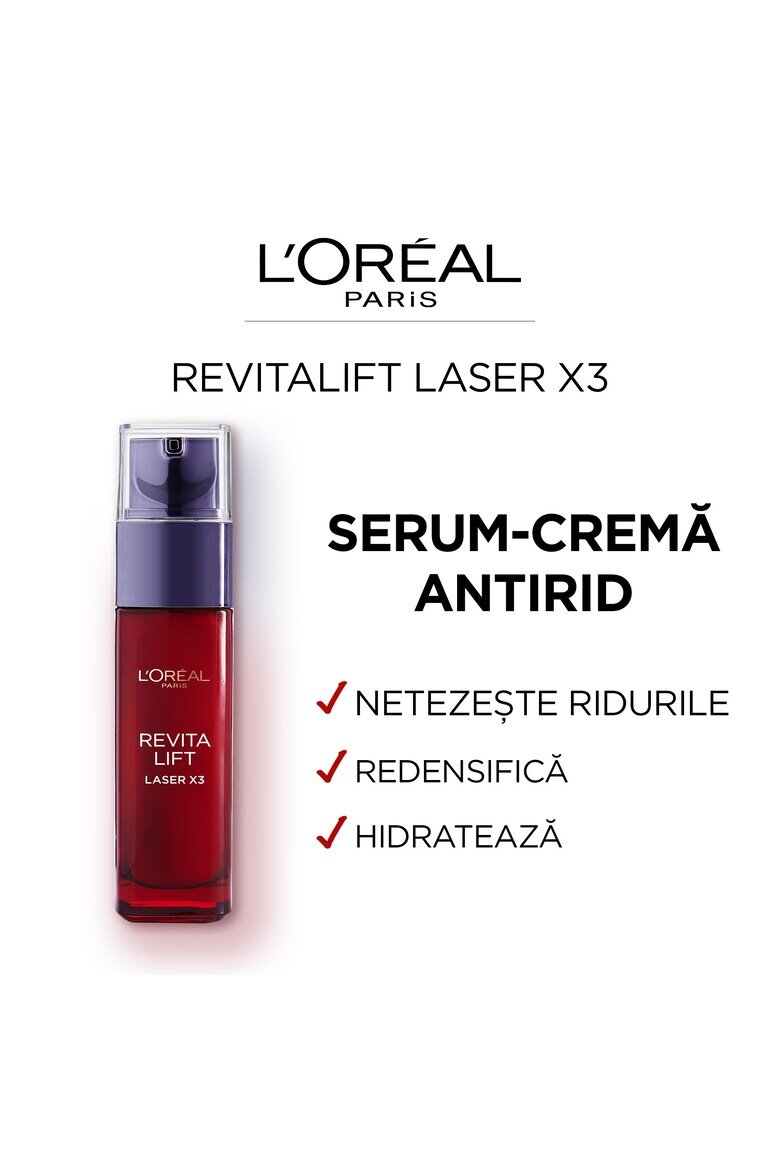 L'Oreal Paris Серум - Крем Revitalift Laser Renew против стареене 30 мл