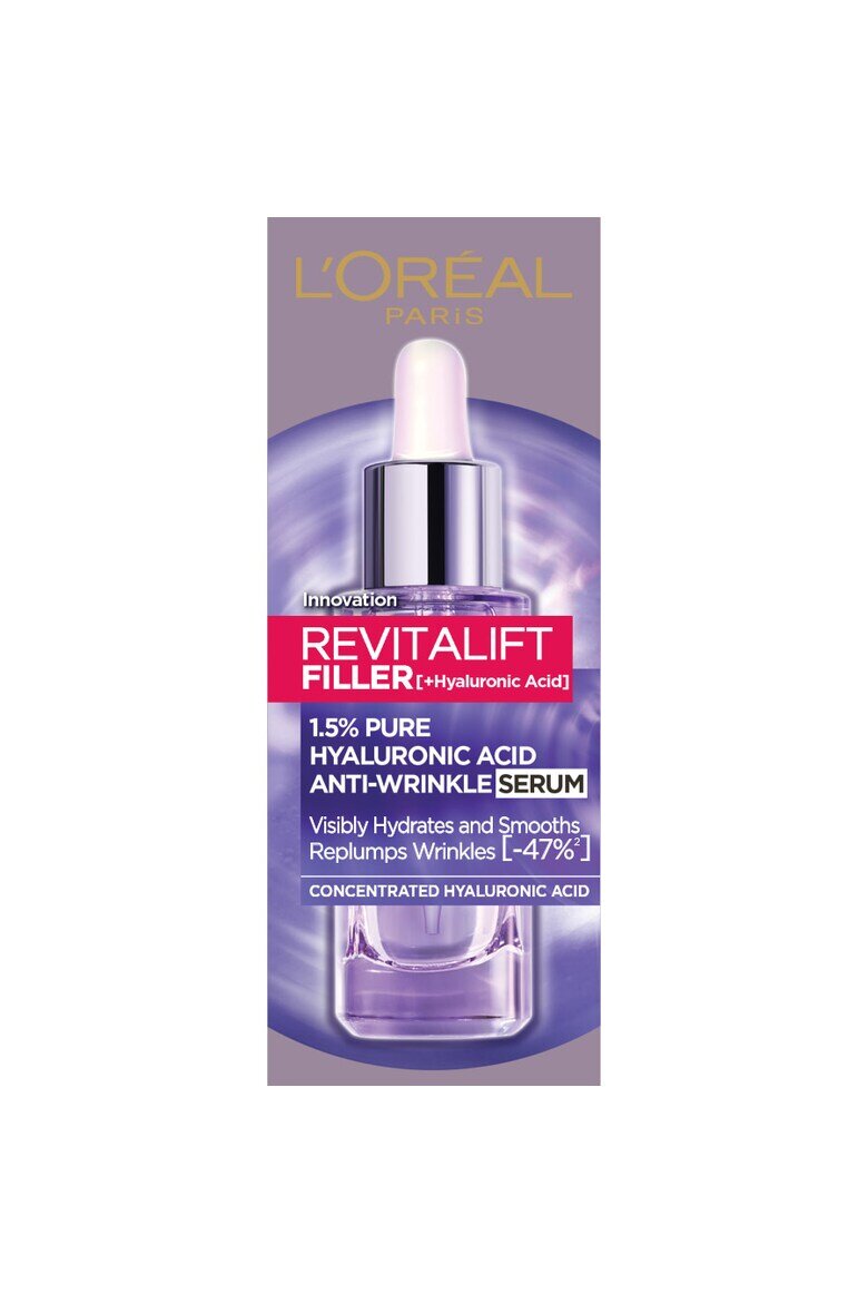 L'Oreal Paris Серум против бръчки Revitalift Filler Serum с 15% чиста хиалуронова киселина 1