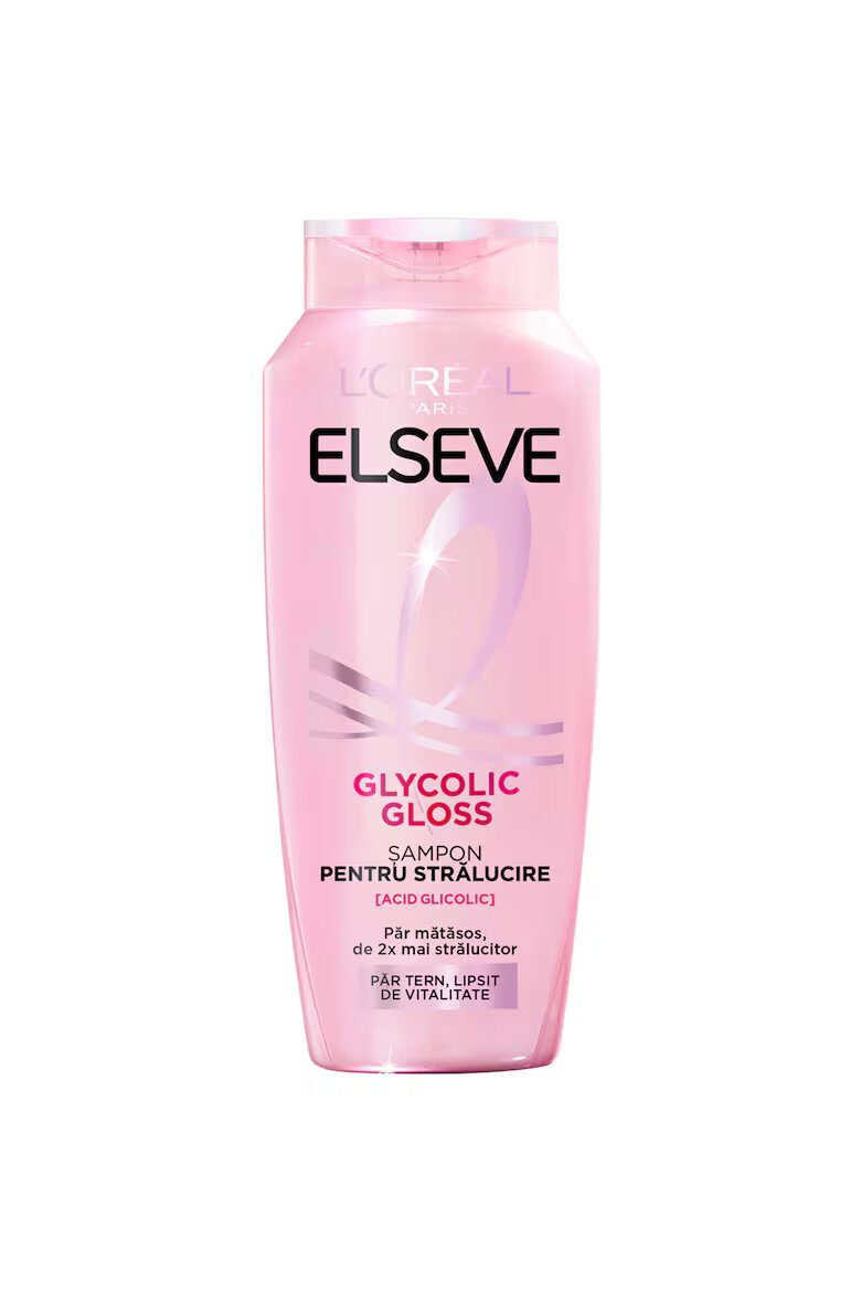 L'Oreal Paris Шампоан Elseve Glycolic Gloss за блясък на косата Съдържа гликолова киселина 250 мл