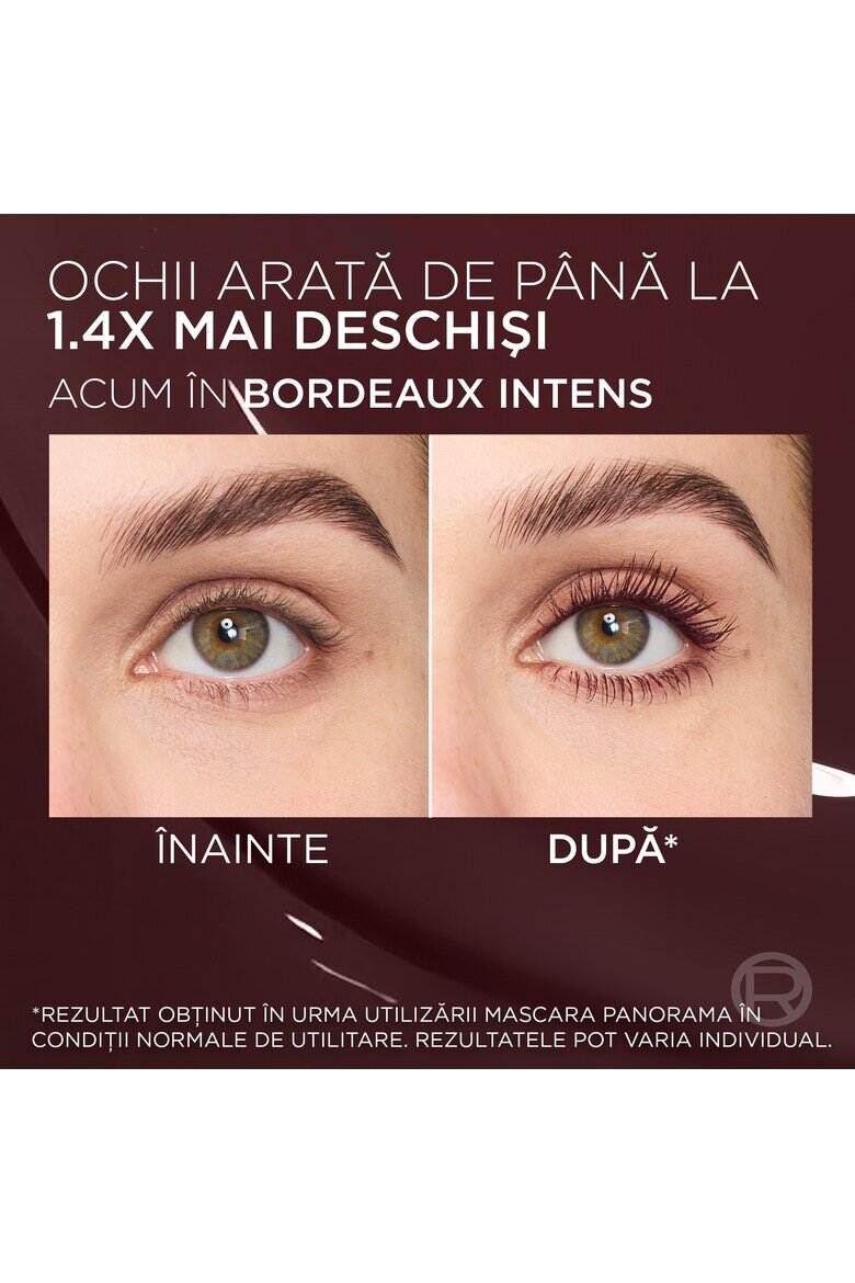 L'Oreal Paris Спирала Panorama Chromatic by Volume Million Lashes Обем от единия до другия край 9.9 мл Bordeaux Cashmere