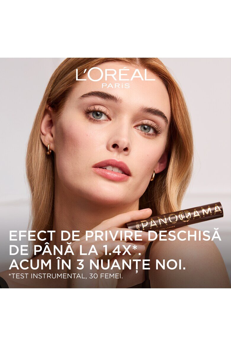 L'Oreal Paris Спирала Panorama Chromatic by Volume Million Lashes Обем от единия до другия край 9.9 мл Кафява кожа