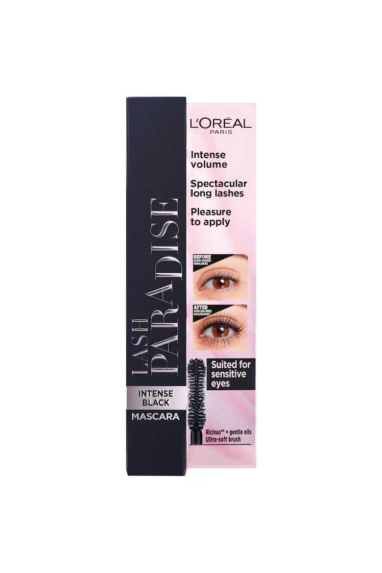 L'Oreal Paris Спирала за обем Lash Paradise 64 мл Intense Black