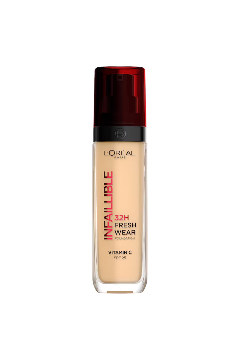 L'Oreal Paris Устойчив на пренасяне фон дьо тен Infaillible 32H Fresh Wear 30 ml Natural Rose