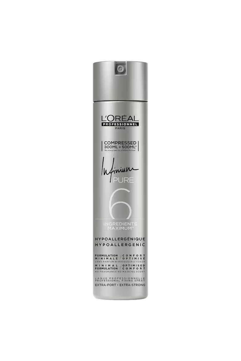L'Oreal Professionnel Фиксатор Infinium Pure Extra Strong за много силна фиксация 300 мл
