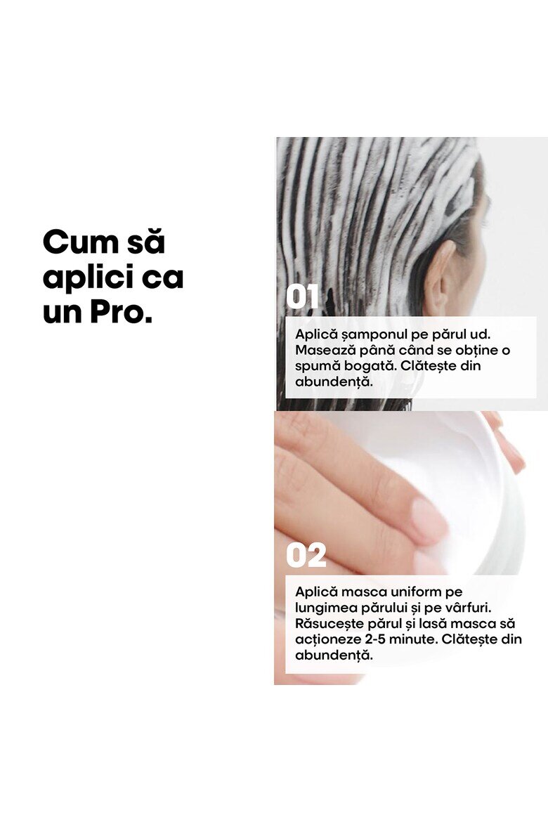 L'Oreal Professionnel Комплект Travel Size Duo L'Oréal Professionnel Serie Expert Metal Detox (Шампоан 100мл + Маска 75мл) За почистване на металите от косата За всички видове обезцветена боядисана или коса с балеаж