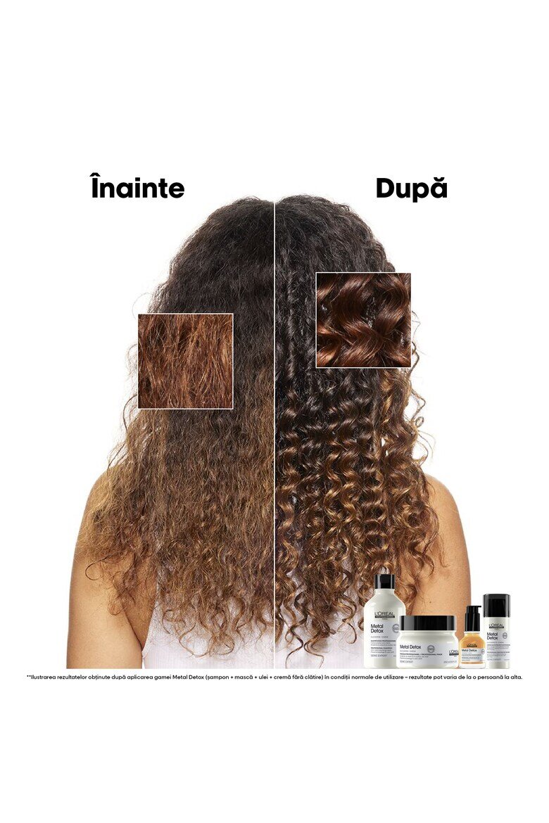 L'Oreal Professionnel Комплект за пътуване L'Oréal Professionnel Expert Metal Detox за почистване на метали от косата За всички типове коса Против накъсване на косата и поддържане на цвета Шампоан 100 мл + Маска 75 мл + Масло 30 мл
