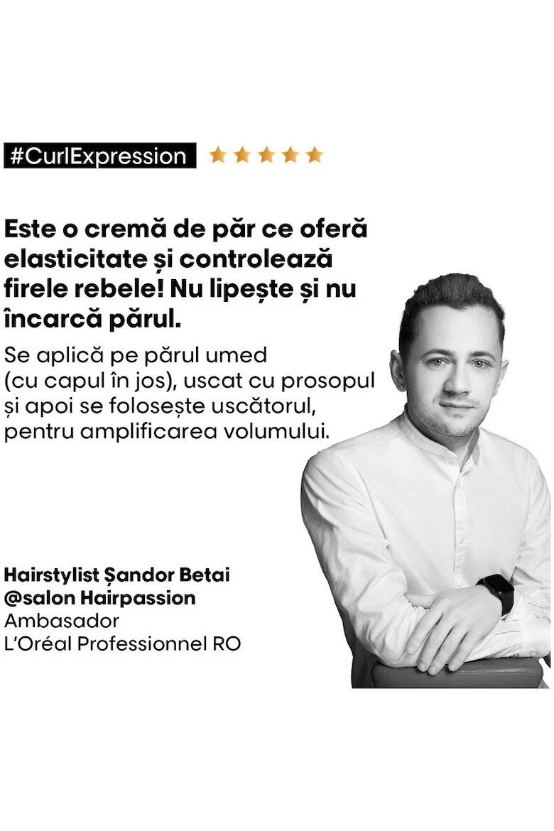L'Oreal Professionnel Крем-гел leave-in L'Oréal Professionnel Serie Expert Curl Expression За дефиниране на къдрава коса 250 мл