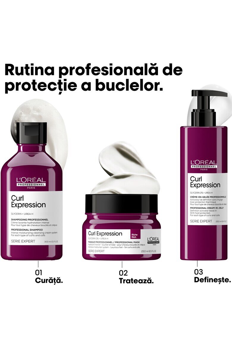 L'Oreal Professionnel Крем-гел leave-in L'Oréal Professionnel Serie Expert Curl Expression За дефиниране на къдрава коса 250 мл