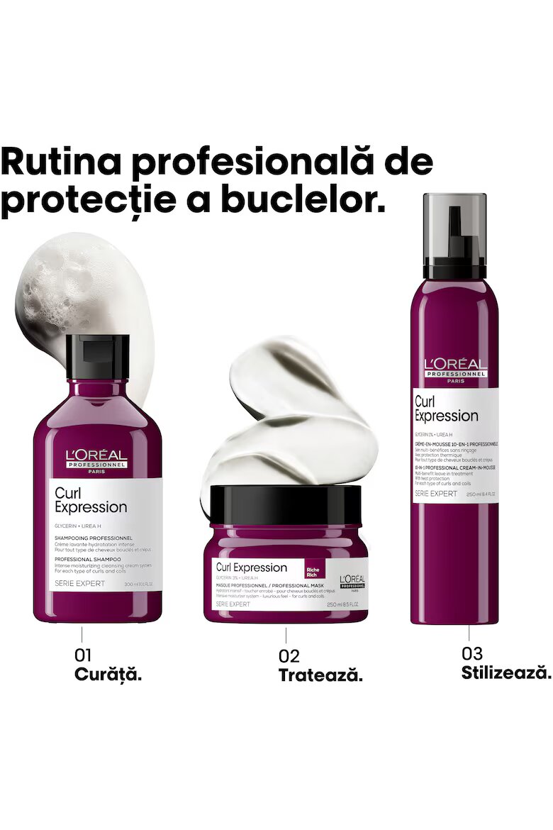 L'Oreal Professionnel Крем -пяна за коса 10 В 1 L'Oréal Professionnel Serie Expert Curl Expression Без изплакване 250 мл