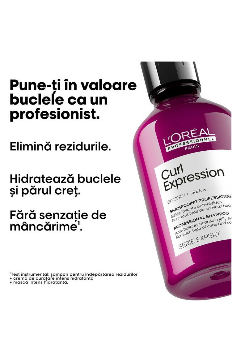 L'Oreal Professionnel Професионален шампоан Serie Expert Curl Expression за всички типове вълниста коса 300 ml Без остатъци