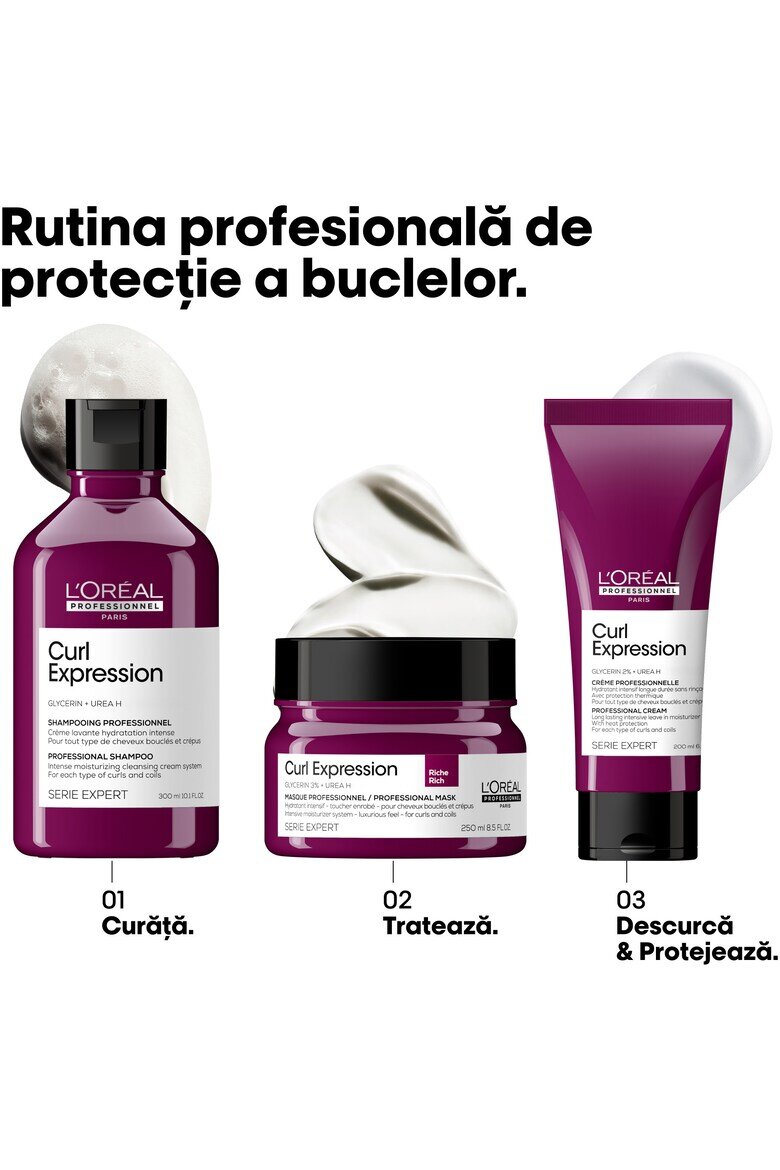 L'Oreal Professionnel Професионален шампоан Serie Expert Curl Expression за всички типове вълниста коса 300 ml Хидратация