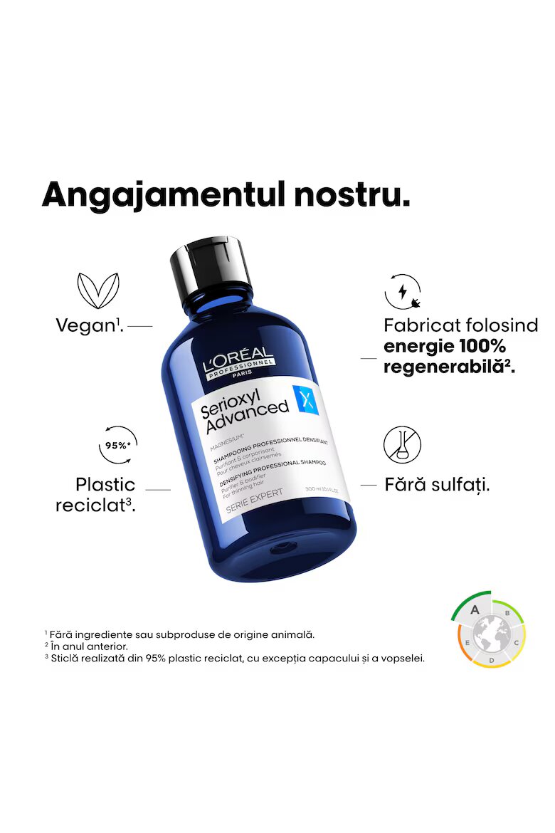 L'Oreal Professionnel Sampon pentru par L'Oréal Professionnel Serie Expert Serioxyl Advanced sampon purificator & pentru mai multa densitate pentru par fin 500ml 300 мл