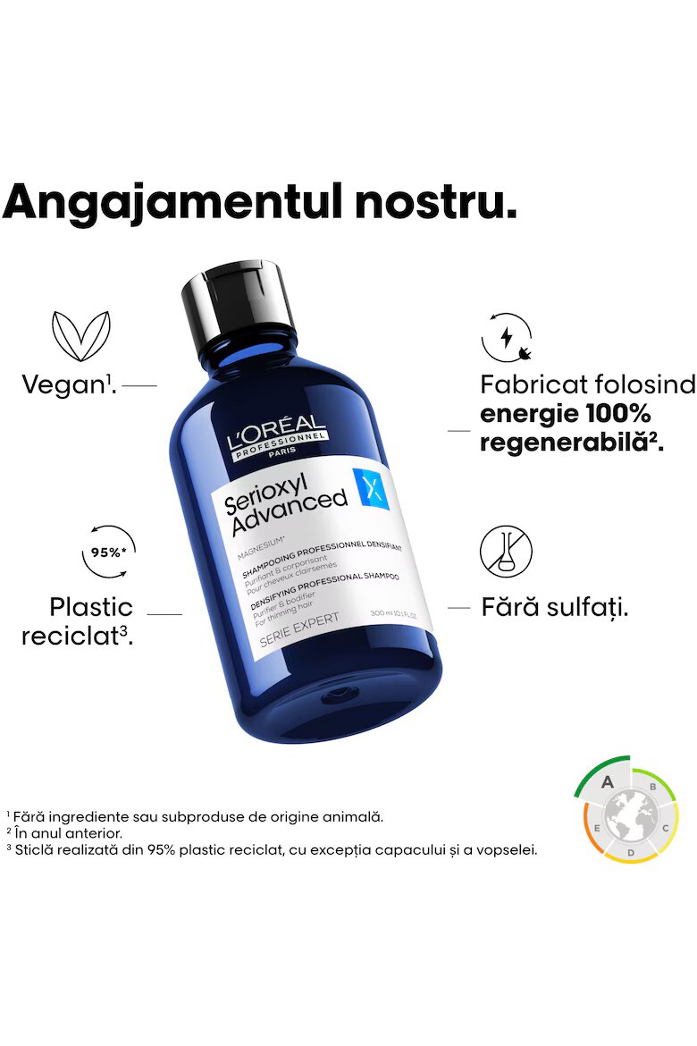L'Oreal Professionnel Sampon pentru par L'Oréal Professionnel Serie Expert Serioxyl Advanced sampon purificator & pentru mai multa densitate pentru par fin 500ml 500 мл