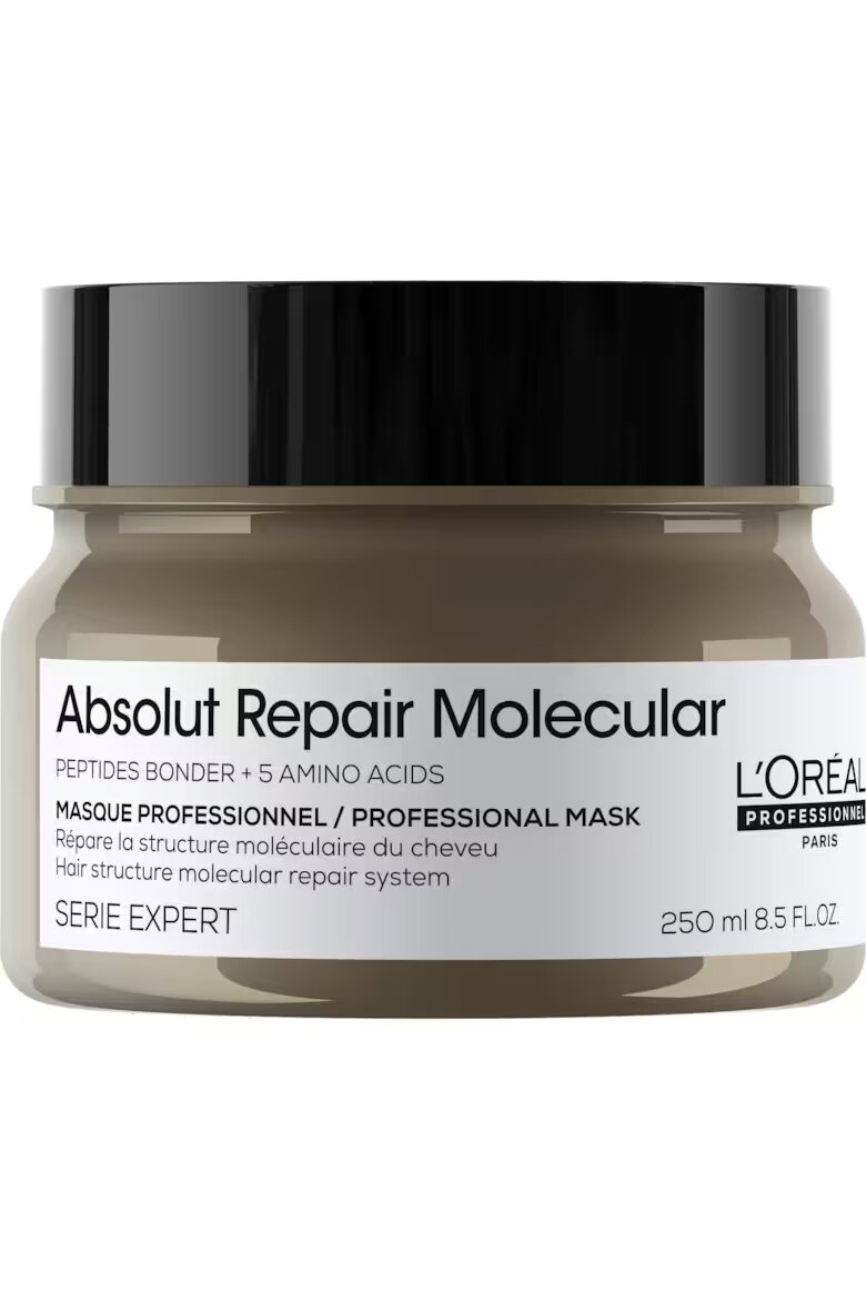 L'Oreal Professionnel Serie Expert Absolut Repair Молекулярна концентрирана маска за увредена коса формулирана с пептидни връзки и 5 аминокиселини 250 мл