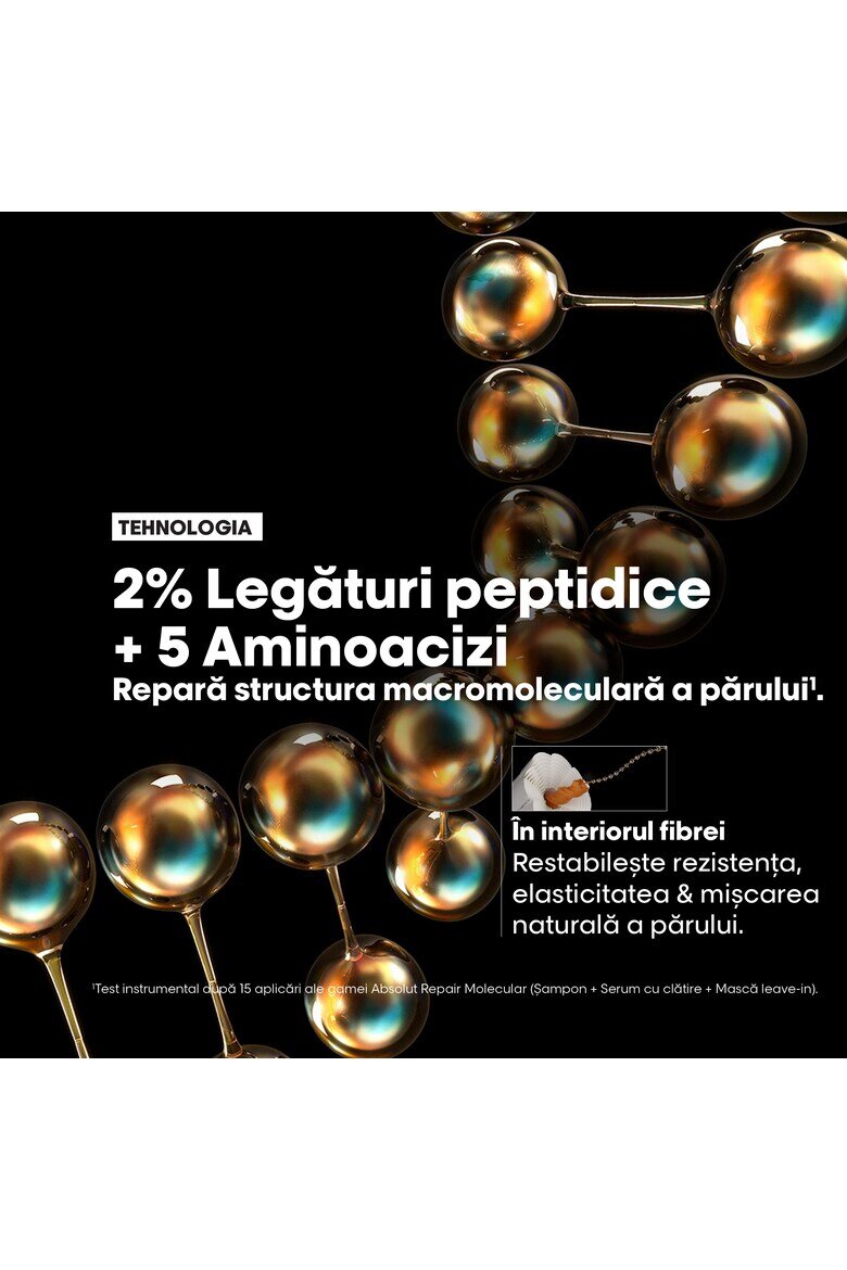 L'Oreal Professionnel Serie Expert Absolut Repair Молекулярна концентрирана маска за увредена коса формулирана с пептидни връзки и 5 аминокиселини 250 мл